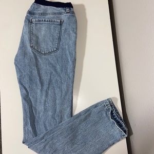 Pink Blush straight leg maternity jeans